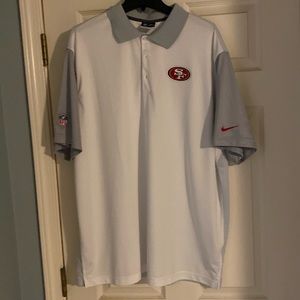San Francisco 49ers Official Nike Dri-fit On Field Apparel Polo